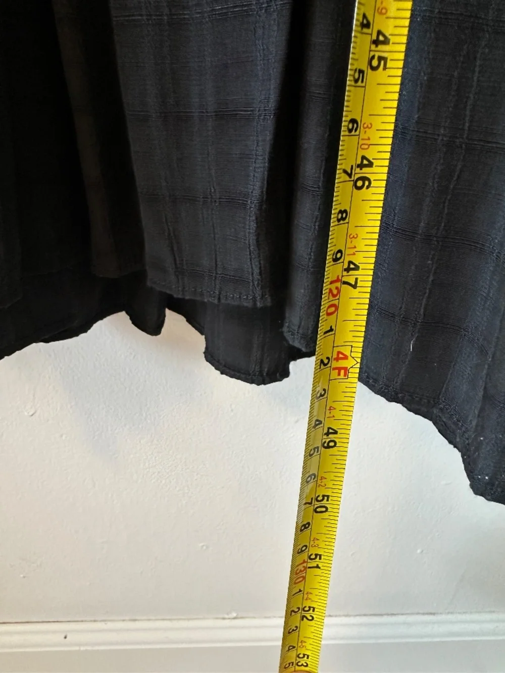 Mustard Seed Black Cottage Core Prairie Midi Dress | Size Large - Picture 5 of 8